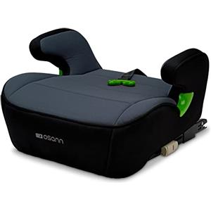 Osann Junior Isofix i-Size - Rialzo sedile con Isofix Auto per bambini (126-150 cm), colore: Nero
