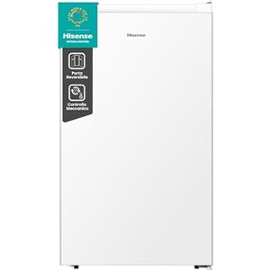 Hisense FV78D4AWE Congelatore monoporta verticale da libera installazione, 3 Cassetti, Classe E, Capacità netta 65 Litri, Bianco