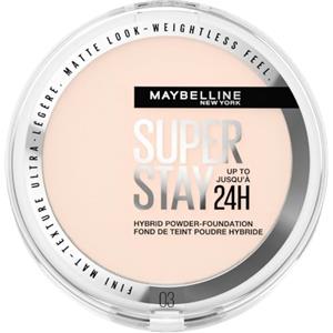 Maybelline New York Fondotinta in Polvere SuperStay 24H - Tenuta 24H, Finish Matte Naturale, 9 g