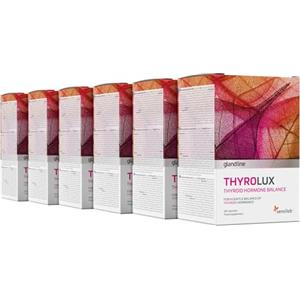 Sensilab Tiroide - Compresse di iodio - L tirosina, Iodio, Selenio, Magnesio, Schisandra, Zinco- Nutrienti e minerali di origine vegetale - 360 capsule - Thyrolux Sensilab