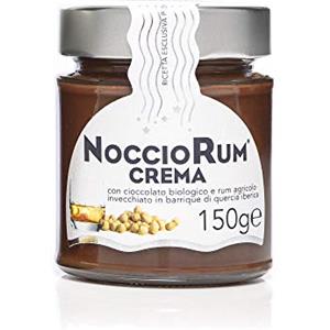 SPECIALITA' DRONERESI CONFETTERIA PASTIC Nocciorum® - Crema Spalmabile con Cioccolato Fondente, Rhum e Nocciole Piemonte IGP, Vasetto 150 g