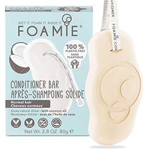 Foamie Balsamo solido con olio di cocco per capelli con olio di cocco per idratare i capelli secchi e danneggiati 100% vegan e senza plastica 80 g