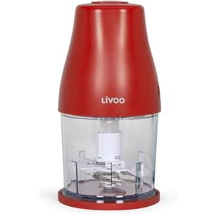 Livoo - Tritacarne 300ml DOP244N - 400W, 1 velocità, funzione turbo, base 2 in 1