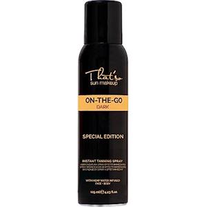That'So On The Go Dark, Special Edition -, Spray Autoabbronzante per Viso e Corpo, abbronzatura naturale bronzea - 125 Ml