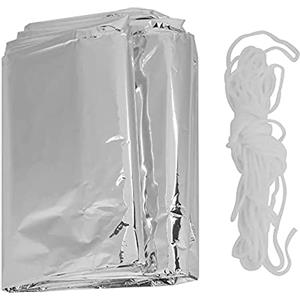 Ancllo - Tenda di emergenza per sopravvivenza - 149,9 x 241,3 cm impermeabile per 2 persone in Mylar termica, ideale per escursioni e campeggio
