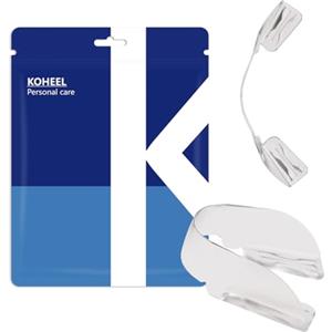 KOHEEL AIR bite dentale ultra sottile, bite bruxismo notturna confortevole, bite notturno, bite per bruxismo, 10 pezzi