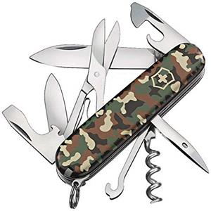 Victorinox, Climber, Coltellino Svizzero, Originale, Multiuso, Campeggio, 14 Funzioni, Lama, grande, Cavatappi