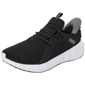 PUMA Softride Carson Sliptech, Road Running Shoe Unisex - Adulto, Puma Black Puma White, 39 EU