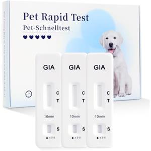 Galle Bear 3 x Giardien test rapido per cani e gatti Giardienttest di qualità Giardien