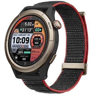 Amazfit Cheetah Pro, 47 mm, Round Running Smart Watch, GPS Dual-Band, Navigazione Percorso, Mappe Offline, Modello Allenamento, Cardiofrequenzimetro, Alexa, 14 Giorni Durata Batteria