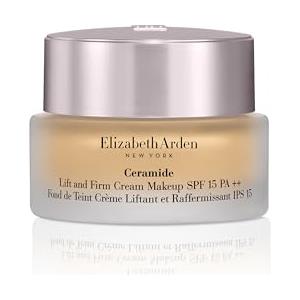 Elizabeth Arden - Ceramide Lift and Firm - Fondotinta Crema Liftante e Rassodante, Coprenza Media/Completa, Anti-Age e Idratante, Tono 9-Warm Sunbeige/340W- 30 ml