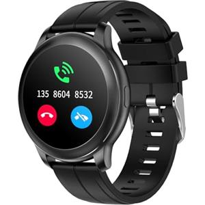 Celly TRAINERROUND, Smartwatch Donna Uomo, Orologio Fitness con Display 1,69'' Full Touch, Cardiofrequenzimetro da Polso, Impermeabile IP67, Compatibile iOS e Android