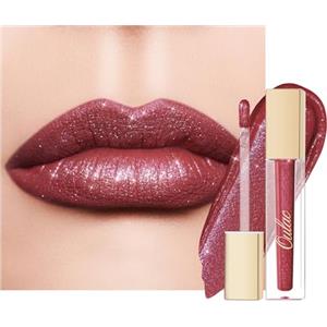Oulac Rossetto Lunga Durata Opaco, Liquido Lucido Rossetti, Tinta Labbra a Lunga Tenuta, Naturale, Indelebile, Impermeabile, Colori Intensi, No Transfer, Nutriente, Vegano, 4.5ml, MS07