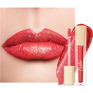 Oulac Rossetto Lunga Durata Opaco, Liquido Lucido Rossetti, Tinta Labbra a Lunga Tenuta, Naturale, Indelebile, Impermeabile, Colori Intensi, No Transfer, Nutriente, Vegano, 4.5ml, MS06