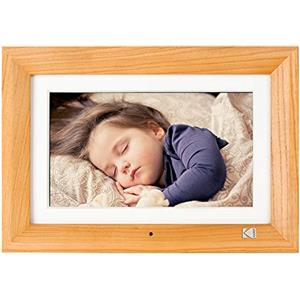 Kodak RDPF-1020W BURLYWOOD Cornice Fotografica Digitale Intelligente, Colore Legno
