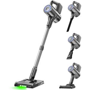 VersLife Aspirapolvere Senza Fili S7PLUS, Scopa Elettrica Lava e Aspira, 40Kpa Potente Aspirazione, Leggero & Versatile, Eccellente per la Pulizia di Peli di Animali Domestici, Pavimenti e Moquette