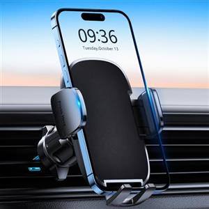 EOIWUY Porta Cellulare Auto, [2024 Gancio Robusto Aggiornato] Supporto Telefono Auto Bocchetta Aria, 360° Rotazione Porta Telefono Auto Macchina Universale Compatibile con iPhone e Smartphone da 4-7