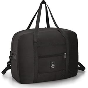 PALAMEA 40L Bagagli da viaggio pieghevoli Bagaglio a Mano Easyjet 45x36x20 Borsa Palestra Borse da viaggio Borsa da palestra per viaggi Sport Palestra nero