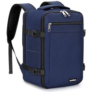 MOCOCITO Zaino Ryanair 40x20x25 - Bagaglio a Mano 40x20x25 Ryanair, 15.6 Pollici Zaino Porta PC, Zaini Ryanair Zaino da Viaggio Aereo Piccolo Borsa da Cabina per Donna Uomo Lavoro Trekking (Blu)