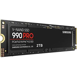 Samsung 990 PRO, 2000 GB, M.2, 7450 MB/s (MZ-V9P2T0BW)