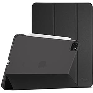 ProCase Cover iPad Air 13 Pollici M2 2024, iPad Pro 12.9 6/5/4/3 Generazione 2022/2021/2020/2018, Custodia Ultra Sottile Leggero con Auto Svegliati/Sonno -Nero