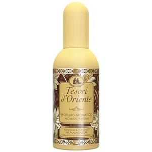 Tesori d'Oriente - Profumo Aromatico Vaniglia e Zenzero del Madagascar, dalla Fragranza Floreale e Avvolgente, Note di Bergamotto, Orchidea, Ambra e Cedro, 100ml