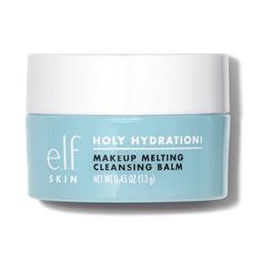 e.l.f. SKIN Holy Hydration Makeup Melting Cleansing Balm Mini, detergente viso e struccante, infuso con acido ialuronico per idratare la pelle, prodotto vegano e non testato sugli animali