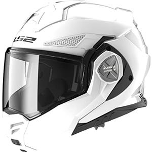 HJC Helmets LS2, Casco Moto Modulare ADVANT X SOLID White, XS