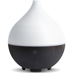 AiQInu Diffusore di Oli Essenziali, 160ml Diffusore di Aromi Umidificatore Ambiente Con LED a 7 colori, Ultrasuoni Aromaterapia Diffusore,Spegnimento automatico,Senza BPA