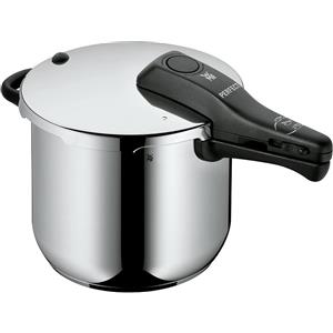 WMF Pentola a Pressione Perfect One Pot 6,5 lt - Acciaio Cromargan, Fondo Universale Transtherm, Manico in Plastica