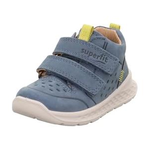 Superfit Breeze, Scarpe per Chi Inizia a Camminare, Hellblau/Gelb 8040, 26 EU Larga