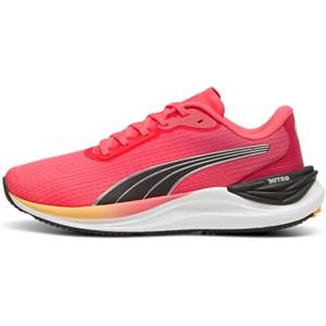 PUMA Electrify Nitro 3 Fade Wns, Road Running Shoe Donna, Sun Stream-Sunset Glow White, 41 EU