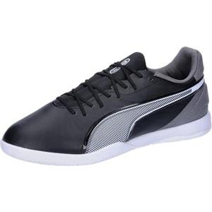 PUMA King Match It, Soccer Shoe Unisex - Adulto, Puma Black Puma White Cool Dark Gray, 47.5 EU