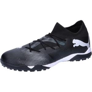 PUMA Future 7 Match TT, Soccer Shoe Uomo, Black White, 40 EU