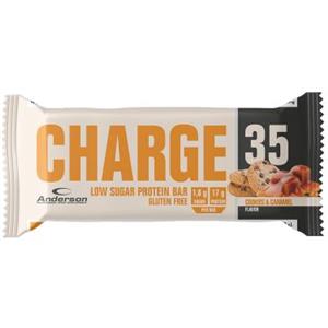 Anderson Charge 35 Barretta Proteica Cookie & Caramel 50g - Basso Contenuto di Zuccheri, Gluten Free