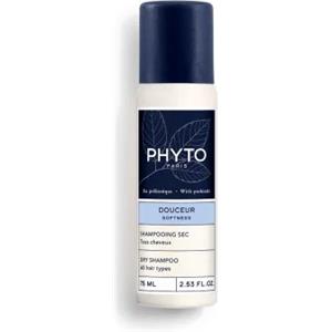 PHYTO Douceur Shampoo Secco Spray 75 ml - Deterge senza acqua, riequilibra e dona volume ai capelli