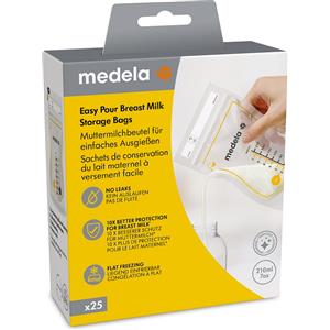Medela 25 sacchetti per latte materno da 180ml