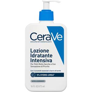 CeraVe Lozione Idratante Intensiva per Pelle Secca e Molto con Sensazione di Prurito, 473 ml il corpo