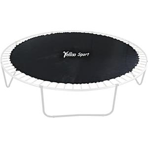 yelloo Tappeto Elastico per Trampolino di Diametro Esterno 305 cm Telo Ricambio Salta Saltarello predisposto con Ganci per 60 Molle