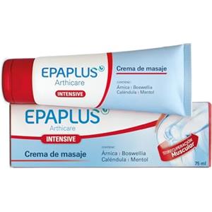 EPAPLUS Arthicare Intensive Crema Massaggio Sportivo, 75 ml, con Collagene, Glucosamina, Arnica, Boswellia, Contribuisce ad un intenso recupero muscolare e fornisce una sensazione di comfort