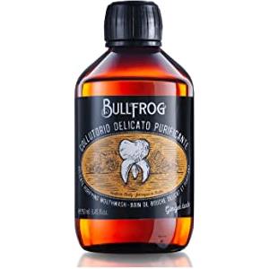 Bullfrog Colluttorio Delicato Purificante 250ml - Lascia una sensazione di freschezza e pulizia - Sapore fresco, frizzante e inaspettato - Made in Italy