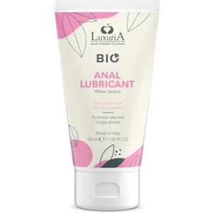 INTIMATELINE | Luxuria BIO - Anal Lubricant, Gel Lubrificante a Base Acquosa Biologico per Rapporti Anali, con Estratti Naturali, Profonda Idratazione, 50 ml