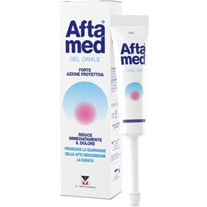 Aftamed Gel 15 ml - Gel Orale Lenitivo per Afte e Stomatiti con Beccuccio Dosatore