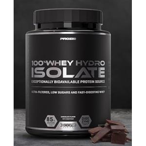 Generico Prozìs 100% Whey Hydro Isolate 2 kg - whey, proteine isolate e idrolizzate siero del latte (2000 grammi, Cioccolato)