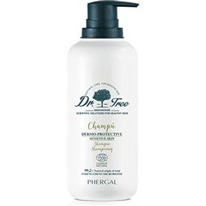 Dr. Tree | Shampoo Dermoprotettivo Cuoio Capelluto Sensibile | Ipoallergenico, Lucentezza, Forza | Flacone Airless | Senza Solfati SLE, SLS, Parabeni, Siliconi | Ingredienti Naturali | ECOCERT | 400ml