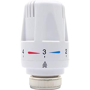 SagaSave Valvole di controllo della temperatura Valvola Termostatica Testa Valvola Automatica Standard Radiatore Valvole di Ricambio Testa Fissa (solo Testa)