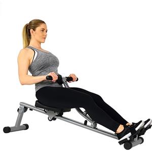 Sunny Health & Fitness SF-RW1205 12 Vogatore con resistenza regolabile e monitor digitale