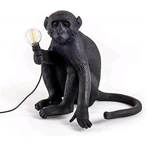SELETTI Lampada in Resina Monkey Lamp-Outdoor Cm.34X30 H.32 - Seduta