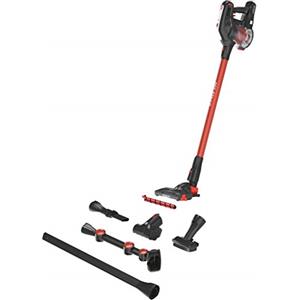 Hoover Scopa Multifunzione Senza Fili, Corpo Macchina più Tubo Removibile, Nero/Rosso, Pet Super Accessoriata