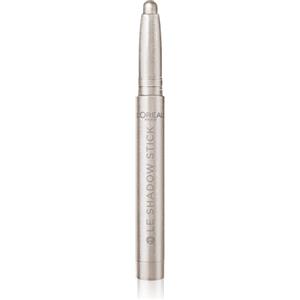 L'Oréal Paris Ombretto Stick 100 Ice Sparkle - Colore Intenso, Facile da Sfumare, Consistenza Cremosa, 1,4 gr